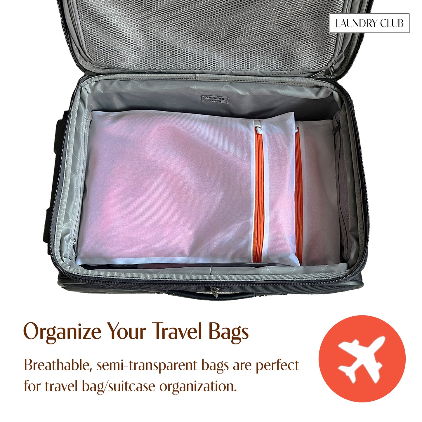 Mesh Laundry Bags for Delicates (4 Pack / 12inx16in)