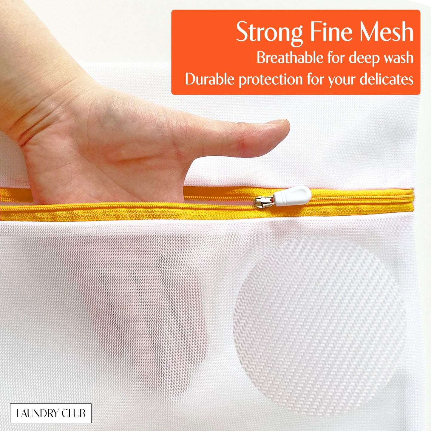 Mesh Laundry Bags for Delicates (3 Pack / 16inx20in)
