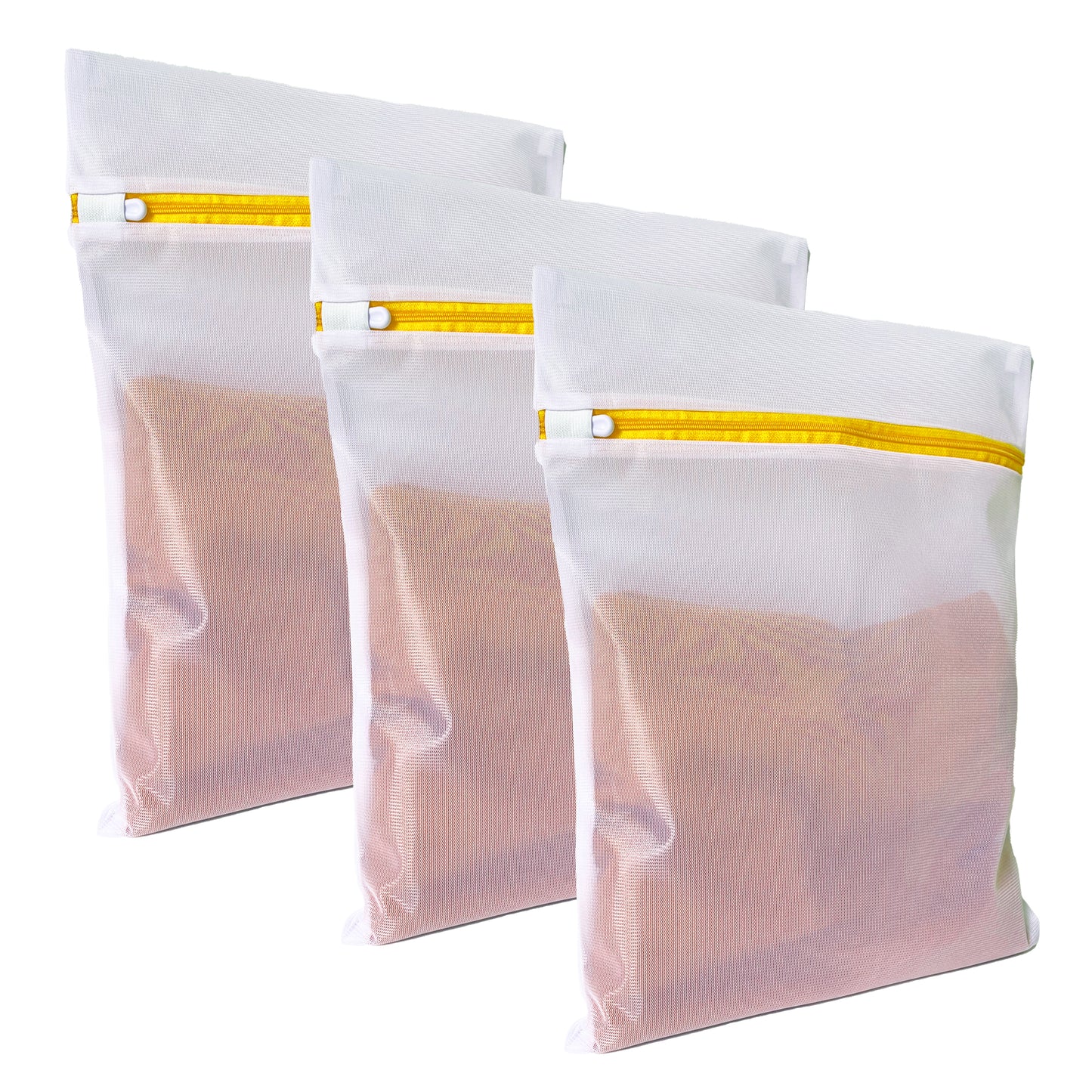 Mesh Laundry Bags for Delicates (3 Pack / 16inx20in)
