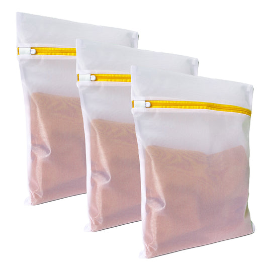 Mesh Laundry Bags for Delicates (3 Pack / 16inx20in)